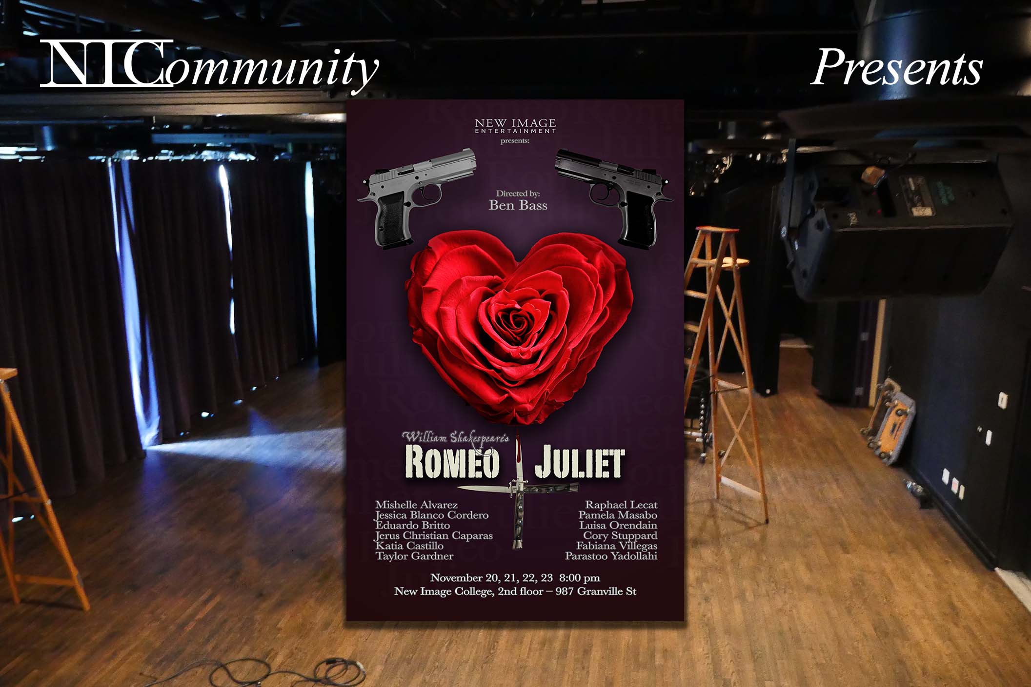 NIC Plays presents “Romeo+Juliet” by William Shakespeare