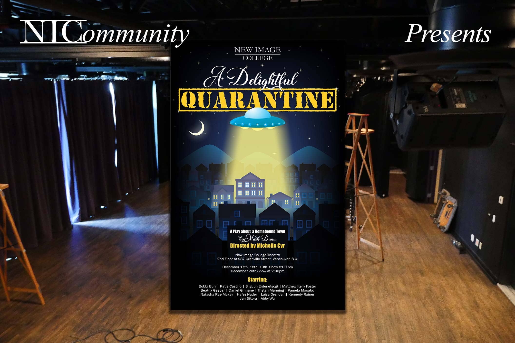 NIC Plays presents “A Delightful Quarantine” by Mark Dunn