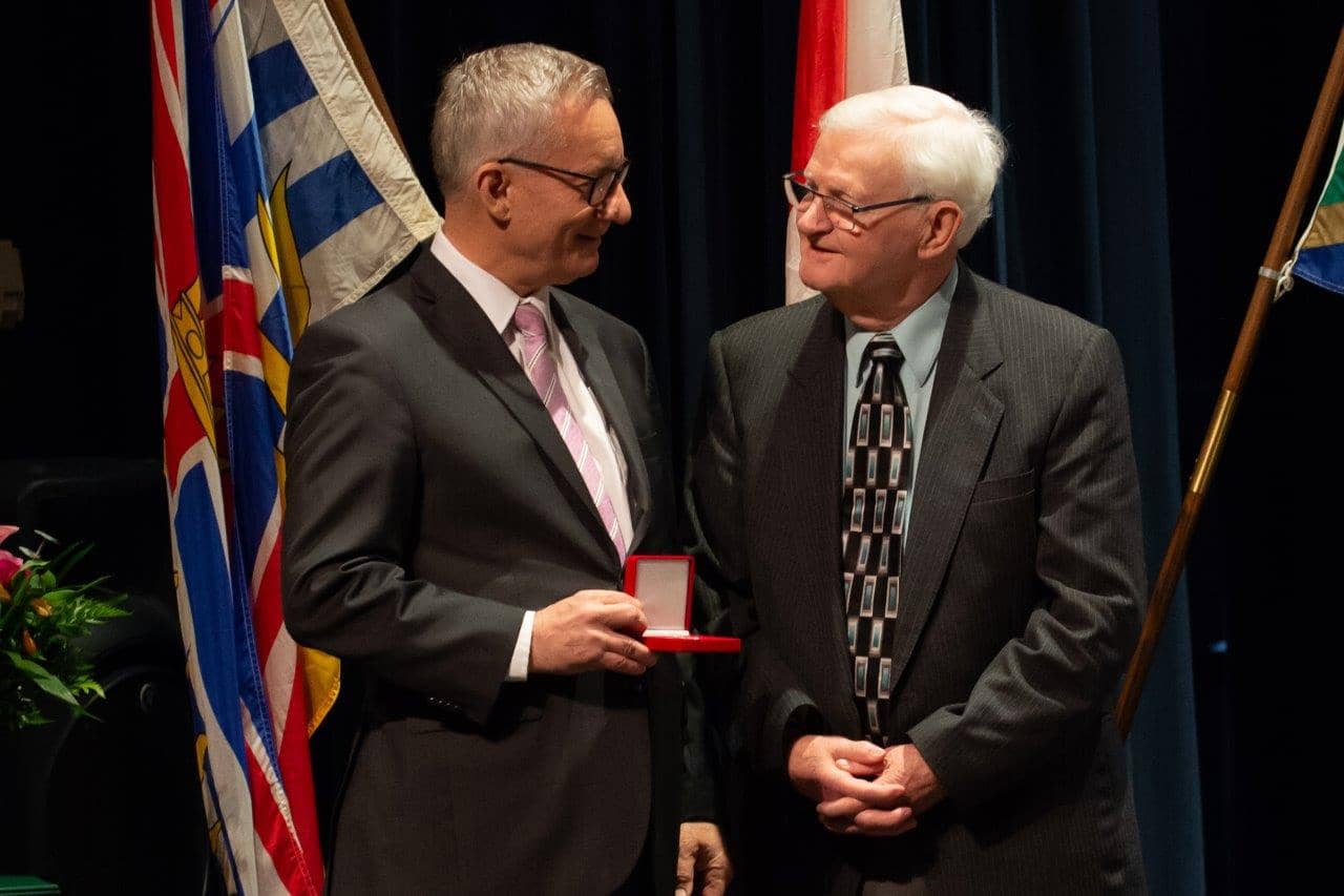 NIC’s founder, Bill Dyck, awarded Queen’s Jubilee Platinum Medal