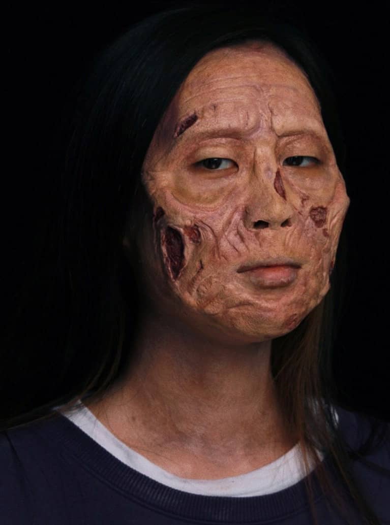 Zombie look done Paulina Contreras