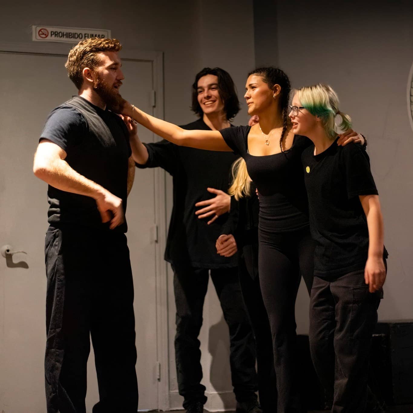 Fleece Fellowship improv performance