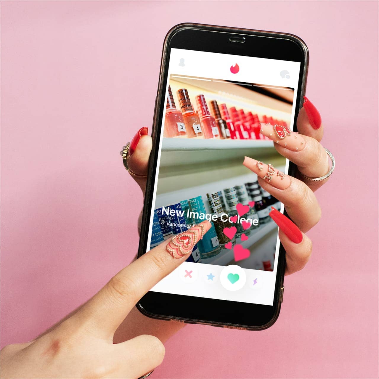 Valentine’s Day Nail Photoshoot