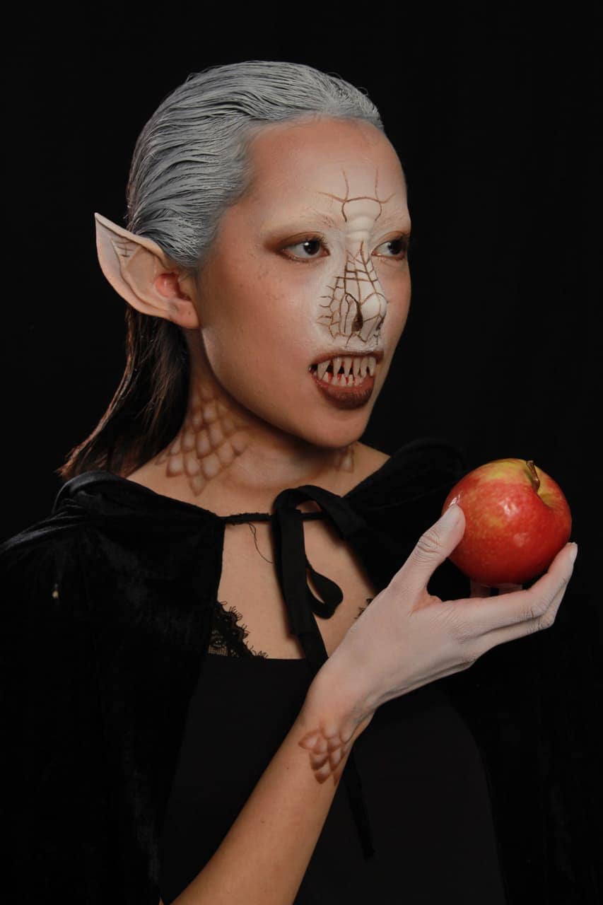 Student Spotlight: Floriana Poelzer – Ears, Teeth and Nose Prosthetics