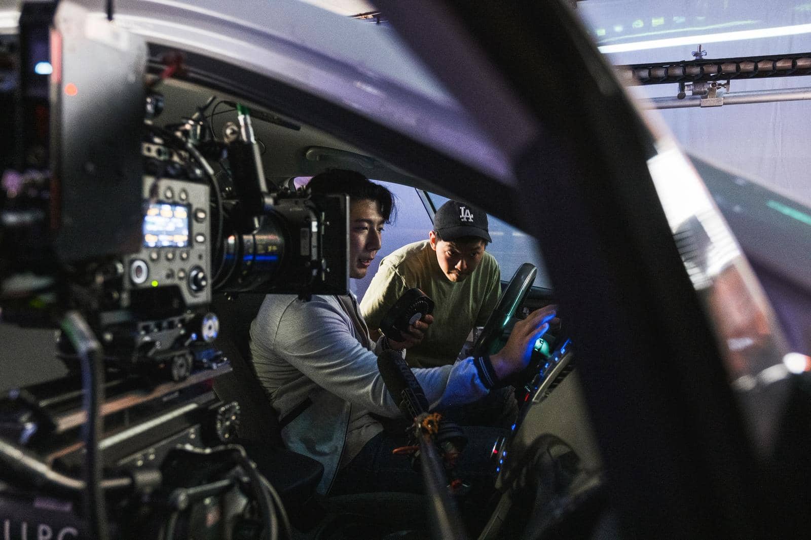 Ryo Mishima filming major film and commercials
