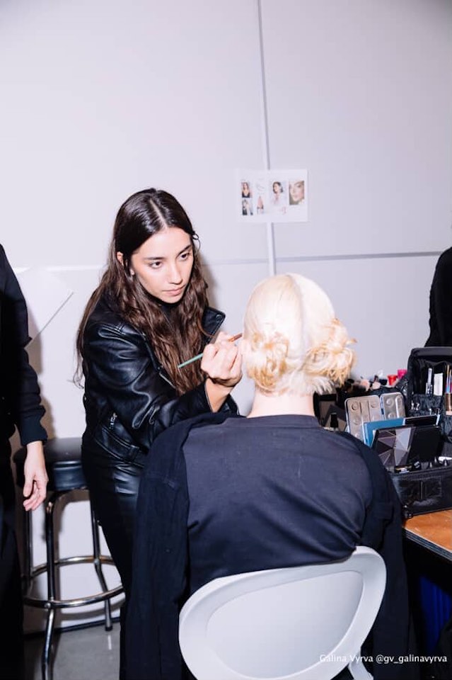 Susy Dueñas, Makeup Graduate at New York Fashion Week!